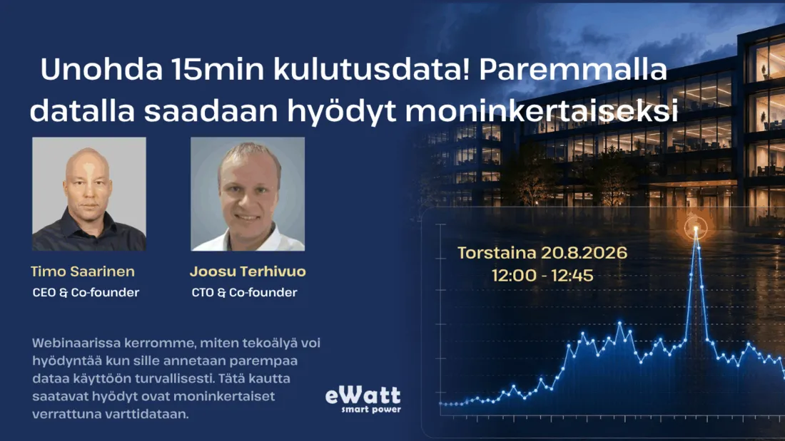 Glöm 15-minuters förbrukningsdata! Bättre data mångdubblar nyttan